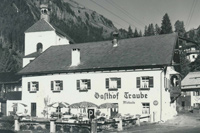 bichlbach, gasthof traube, mietauto, josefskapelle, zunftkapelle