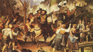 der landsturm, andreas hofer, 1809