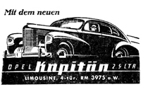 Opel, Kapitän, Innsbruck