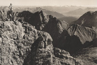 zugspitze, zugspitzgipfel, wettersteinmassiv, wettersteingebirge