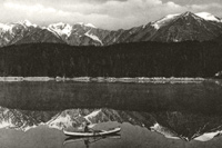 eibsee, ammergauer alpen, grainau