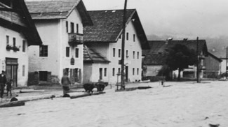 hochwasser, lermoos, wehr
