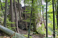 obergünzburg, teufelsküche, geotop, legende