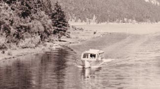 reutte, boot, kanal