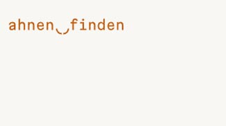 Ahnen finden