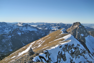 Aggenstein von Osten (Spätherbst)