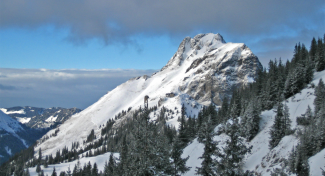 Aggenstein von Osten (Sebental)
