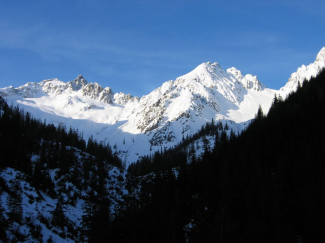Morgenstimmung im Gramaiser Schafkar