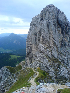 Tannheimer Durchquerung: Steig am Gilmenkopf