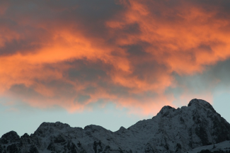 Gehrenspitze in Rot