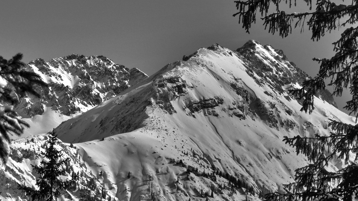 Aserlespitze, Aserlekopf und Gamplespitze