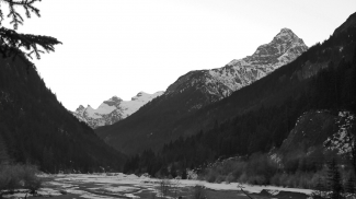 Geschiebefalle im Hornbachtal