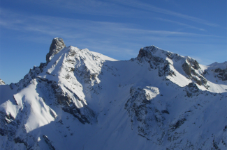Wetter- und Feuerspitze im Winter