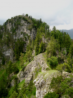 stetiges Auf und Ab am Kienberg-Grat