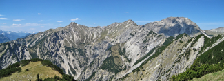 Panorama Schellschlicht bis Kreuzspitze