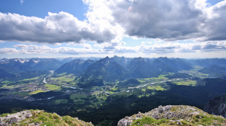 Lechschleife im Reuttener Becken