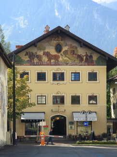 die 'alte Post' in Reutte