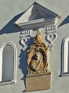 gedenkplatte papst pius vi.