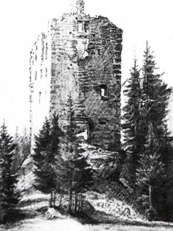 langenegg  burgturm