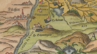 apian bairische landtafel füssen säuling