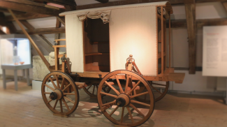 Rekonstruktion römischer Reisewagen