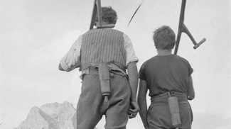 bauer bergbauer mäher sense widderstein