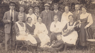 Belegschaft des Hotel Post