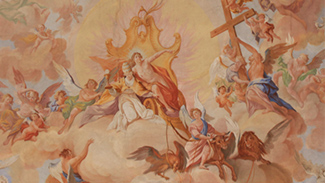 deckenfresko elbigenalp nikolaus zeiller zeiler