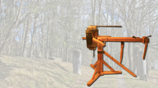 Torsionsgeschütz aus römischer Zeit - Katapult