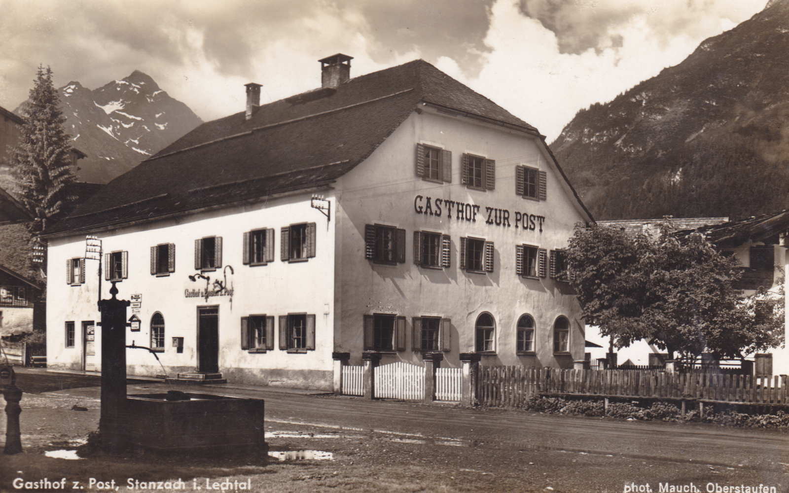 gasthof post, stanzach