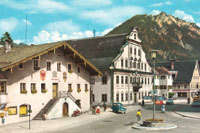 Strassenpartie aus Reutte