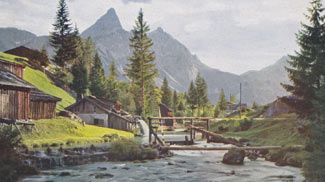 ehrwald mühle loisach sonnenspitze