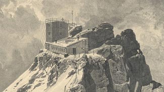 meteorologische Hochstation Zugspitze