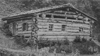 typisches Blockhaus bei Oberpfafflar