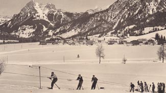 Wintersportplatz Grän