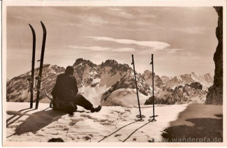 Schigebiet am Hochvogel
