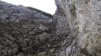 gaichtspitze gipfelrinne