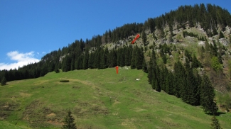 kackenköpfe südflanke