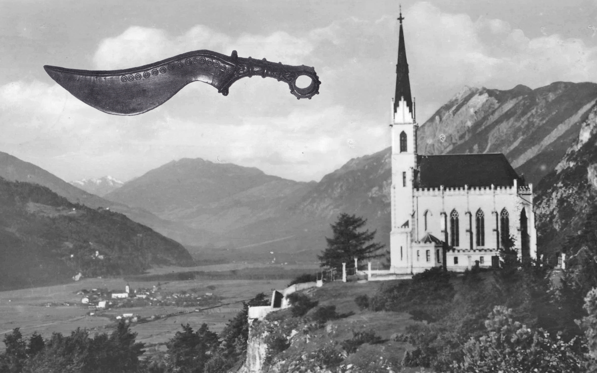 locherboden prunkmesser