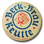 bierdeckel, brauerei beck, reutte