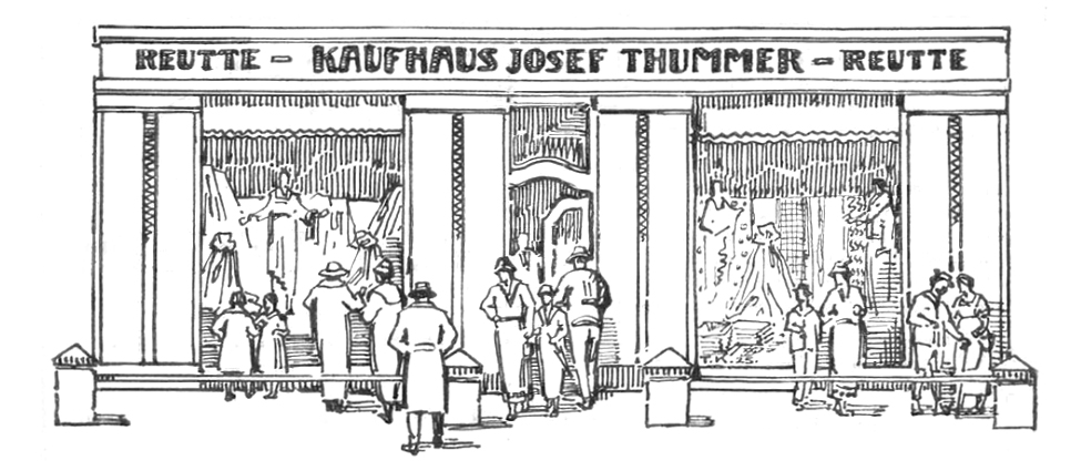 kaufhaus thummer, reutte