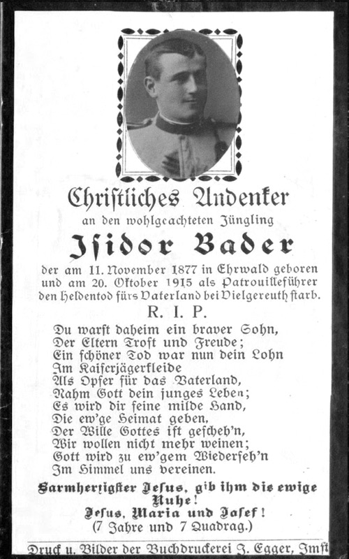 Bader Isidor