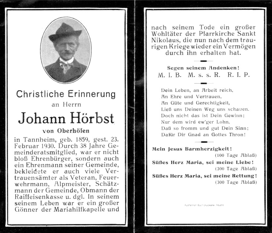 Hörbst Johann