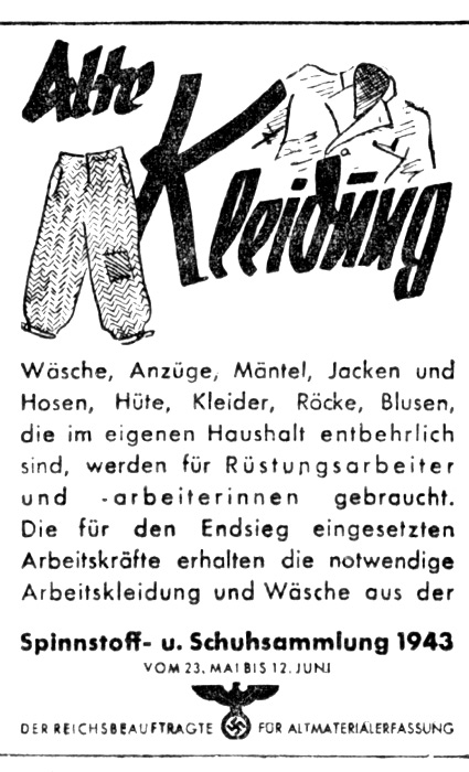 Altstoff-Sammlung