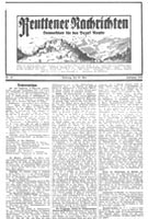 Reuttener Nachrichten 1932